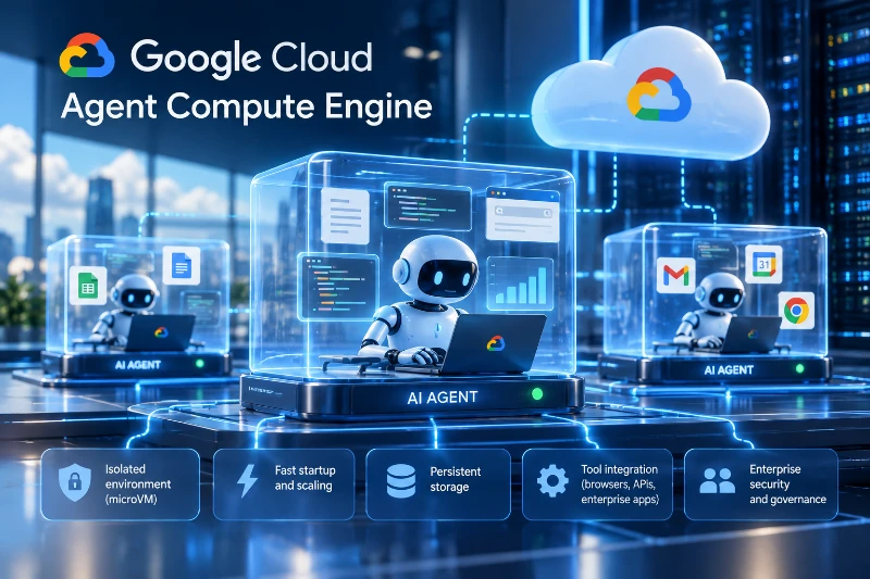 Google Cloud представляет Agent Compute Engine — новую платформу для автономных ИИ-агентов